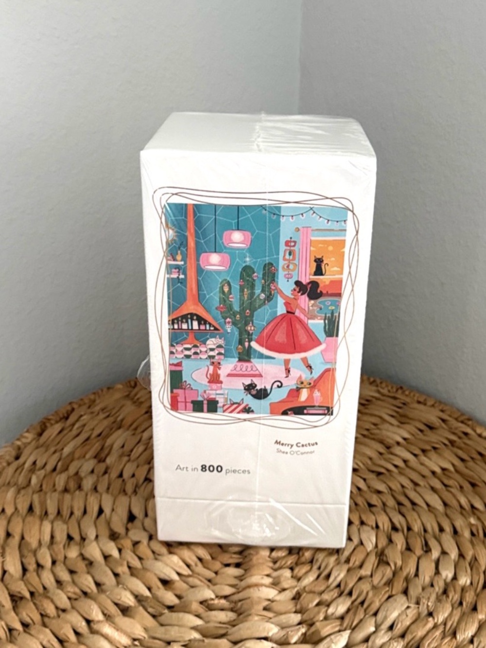 NEW! Jiggy Puzzle Merry Cactus, Shea O’Connor